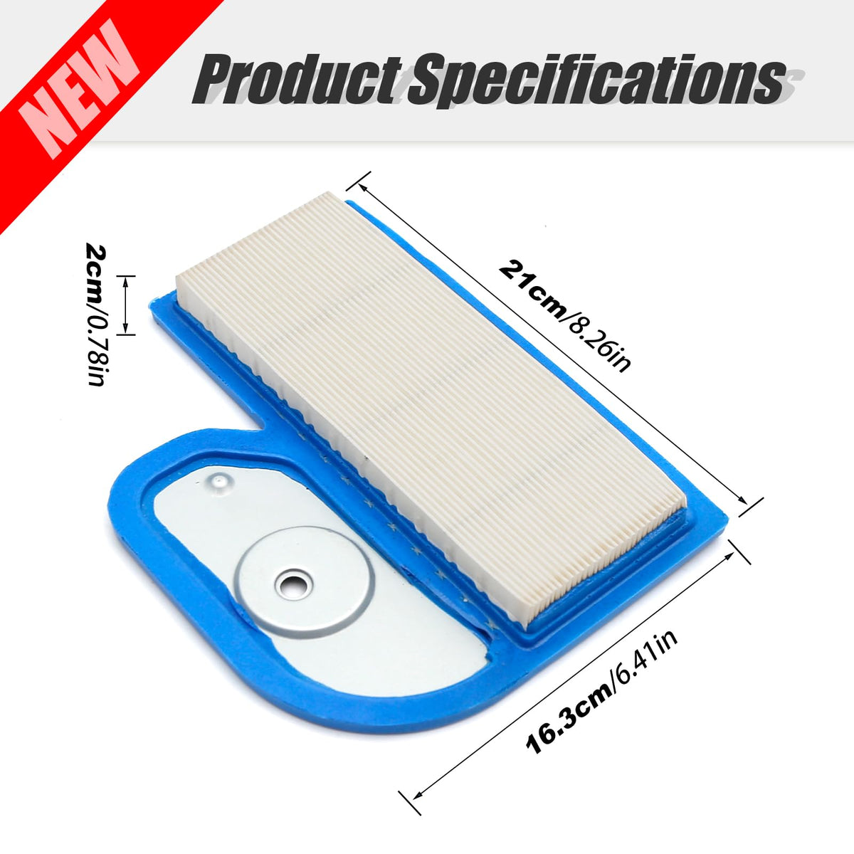 SYOWADA air filter for Kawasaki FH500V shown, helps maintain clean intake for reliable operation