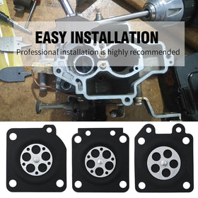 SYOWADA ZAMA/Walbro replacement diaphragms designed for durable outdoor use.