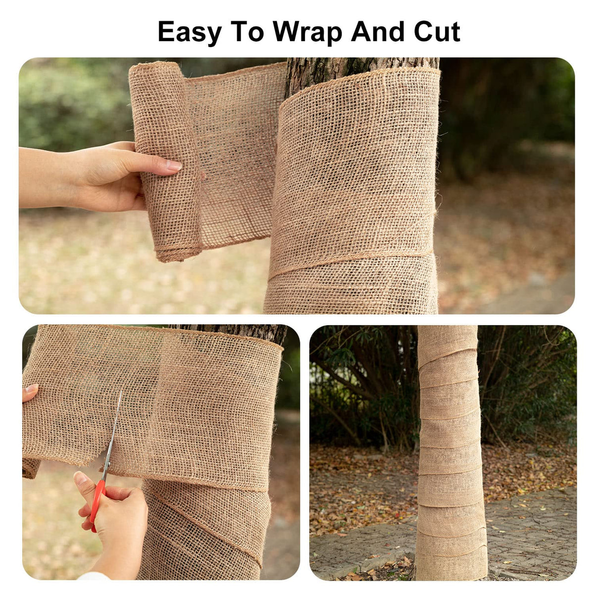 SYWHXY animal bite protection wrap around a young tree