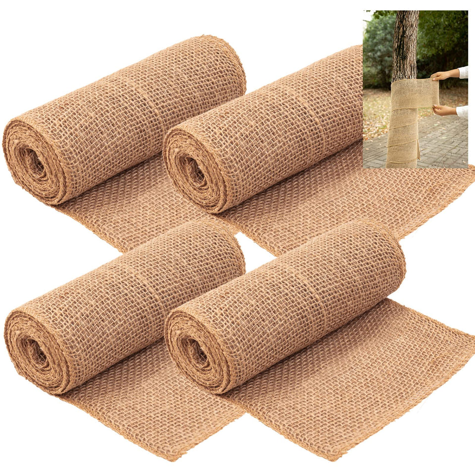 SYWHXY burlap tree wrap roll 118in for winter protection and easy installation