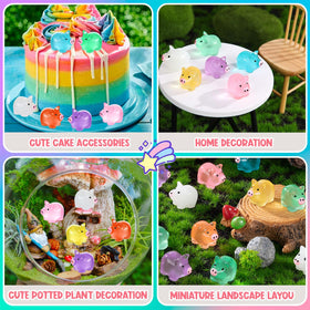SYWHXY pig ornaments for mini landscapes and DIY setups