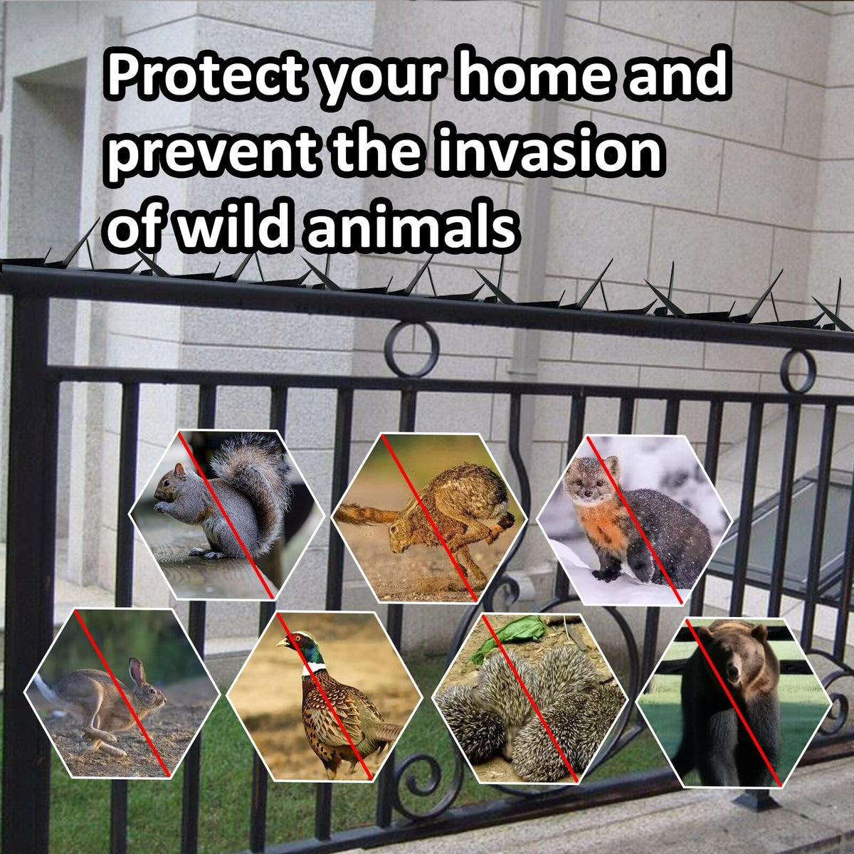 SYXDZSWGS installation on walls or fences for perimeter security