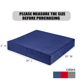Szblnsm Bavy Blue cushion cover is machine washable for easy care.