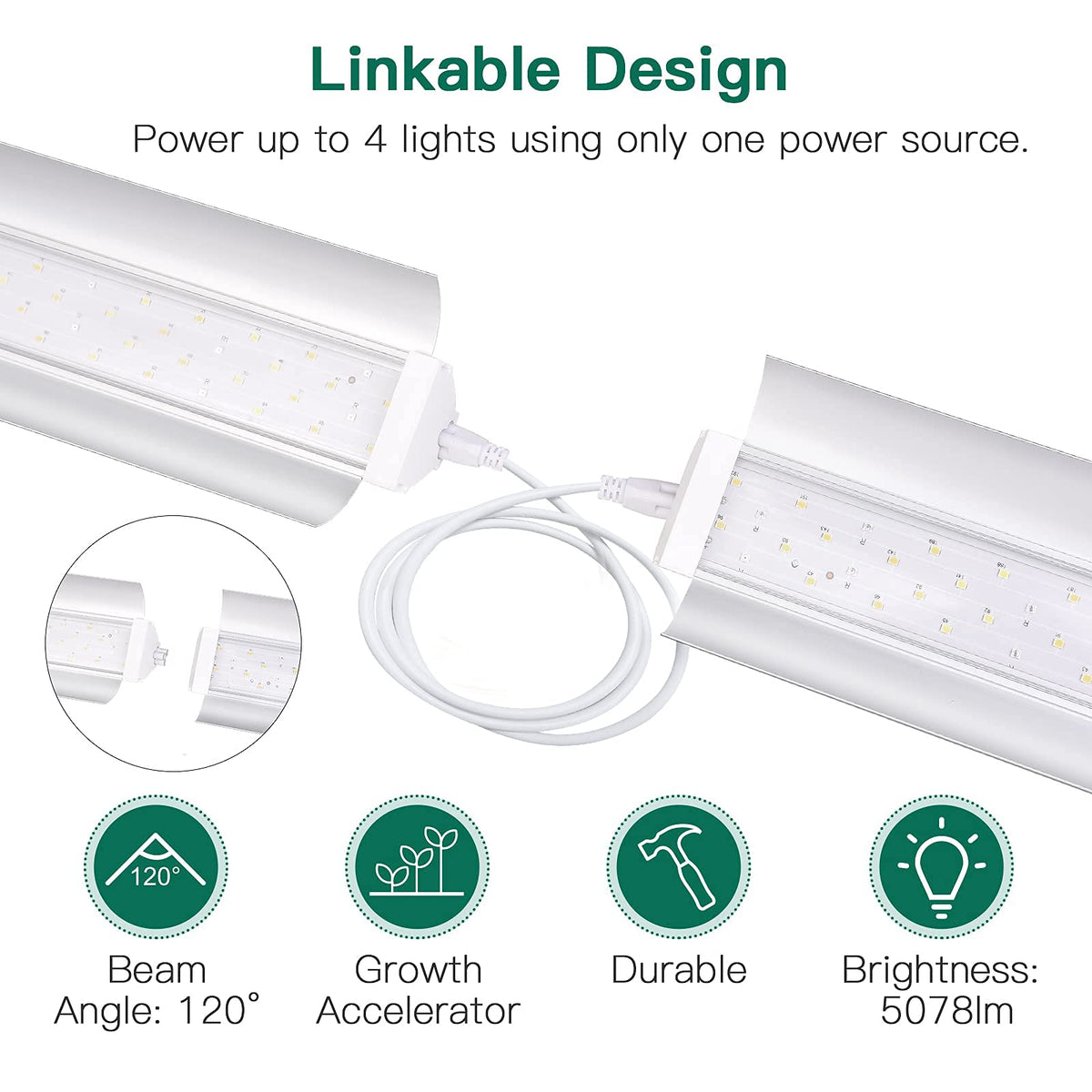 SZHLUX Aluminum shell heat-dissipation design keeps lights cooler during long runs.