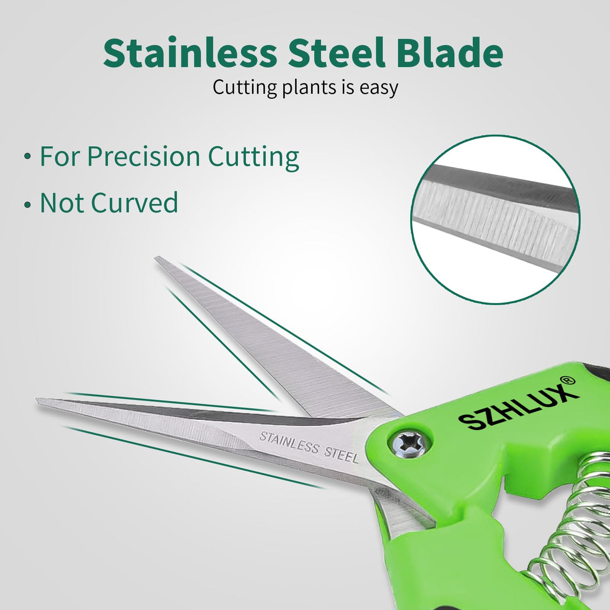 SZHLUX bonsai trimming tool for delicate shaping and controlled pruning.