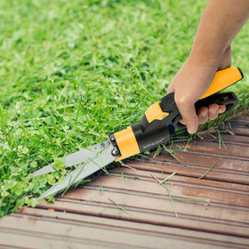 SZHLUX Grass Shears with 5-inch stainless steel blades for clean cuts.