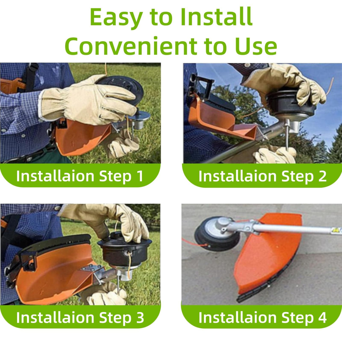 SZIVPAPB C6-2 head mounted on hedge trimmer highlighting auto-feed