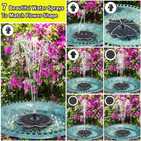 SZMP anti-drift fixed rods keep fountain steady and reduce splashing