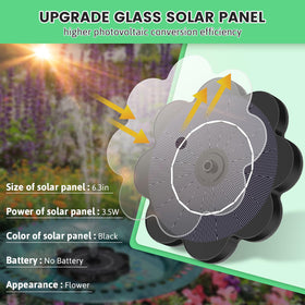 SZMP fountain flower-pattern-jet creates a vibrant spray for your garden