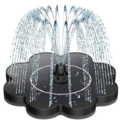 SZMP fountain panel glass captures sunlight for quick water circulation in your birdbath
