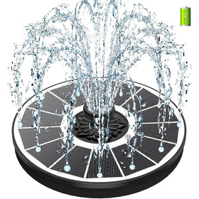 SZMP solar fountain glass panel for quick light absorption outdoors.