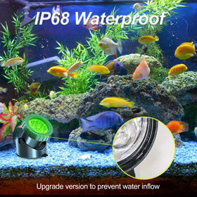 T-SUN durable, recyclable pond light for outdoor use.