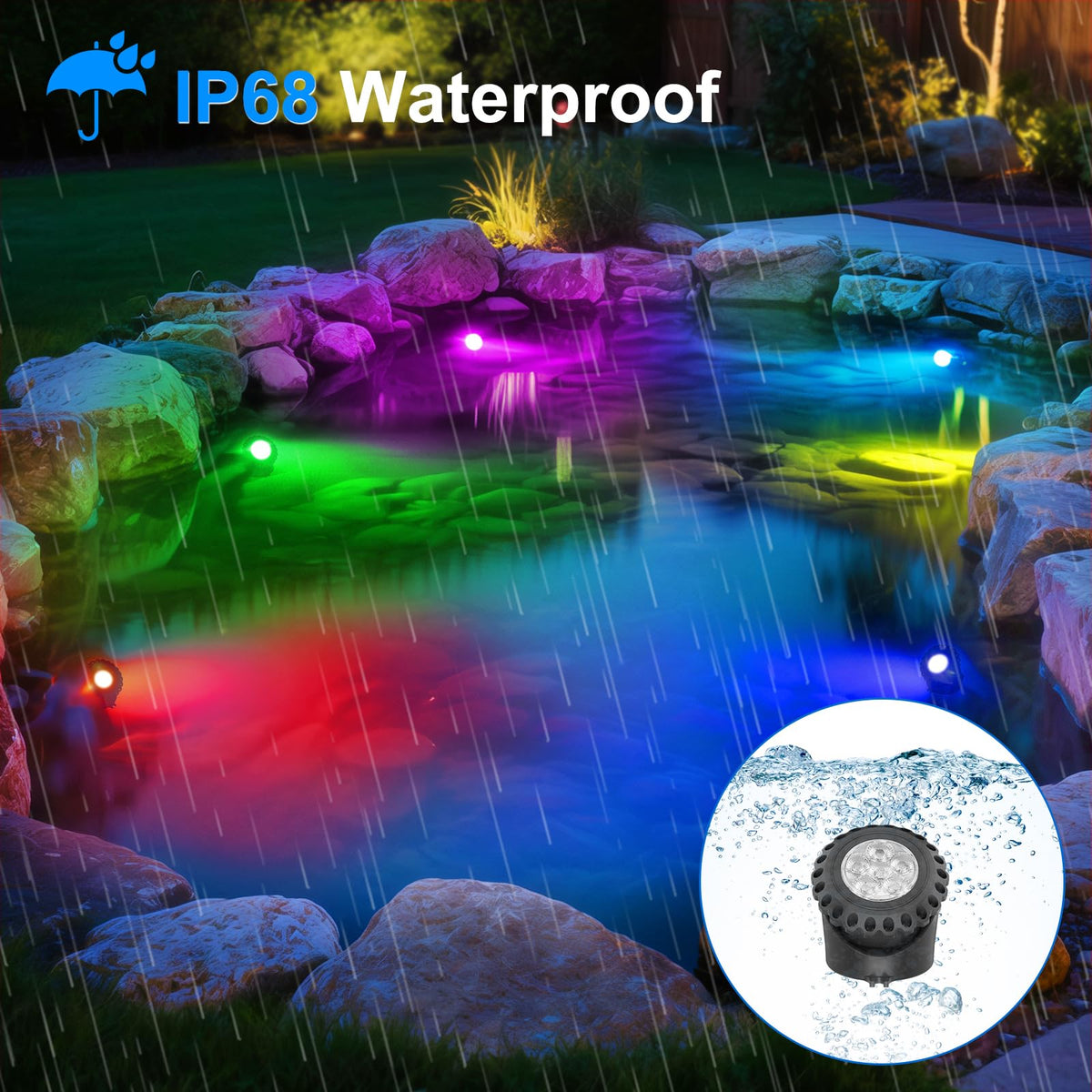 T-SUN garden yard solar light provides decorative, sun-powered illumination