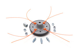 T TERRE universal 4-way head compatibility with Echo, Honda, Husqvarna, and more
