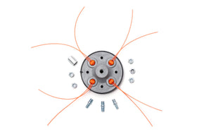 T TERRE universal 4-way trimmer head installation for quick trimming efficiency
