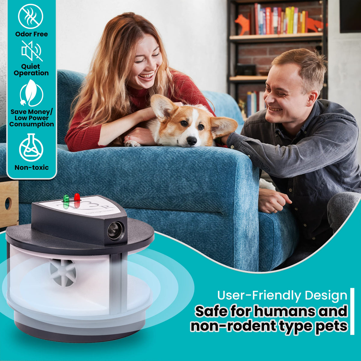 T3-R in-room application example ideal for kitchens and living areas.