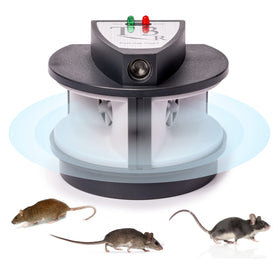 T3-R triple-attack design front view with three emitters for broad rodent coverage.