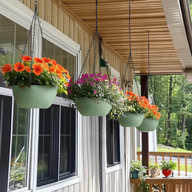 T4U 2-in-1 hanging pot with removable chain hanger
