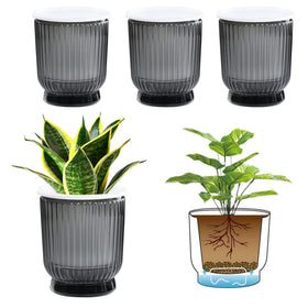 T4U 4.8-inch self-watering pot with reservoir keeps African violets hydrated.