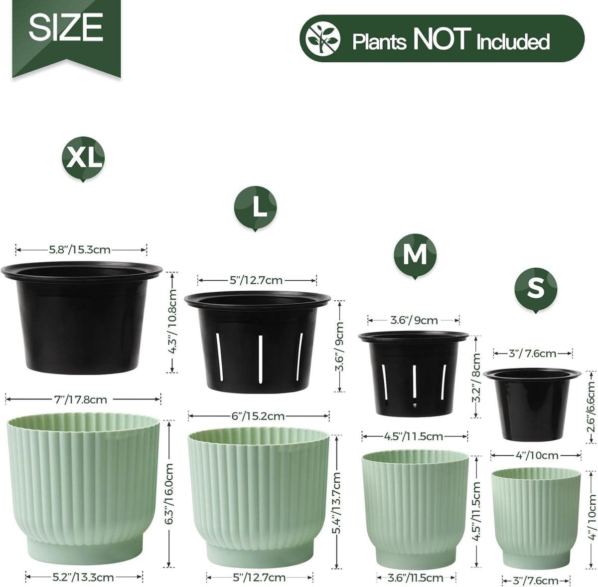 T4U 6-inch planter designed to complement modern interiors