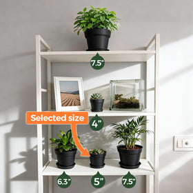 T4U 5-inch pot with mesh drainage for better air circulation.