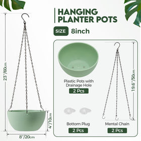 T4U green planter pot supports indoor use with lightweight durability