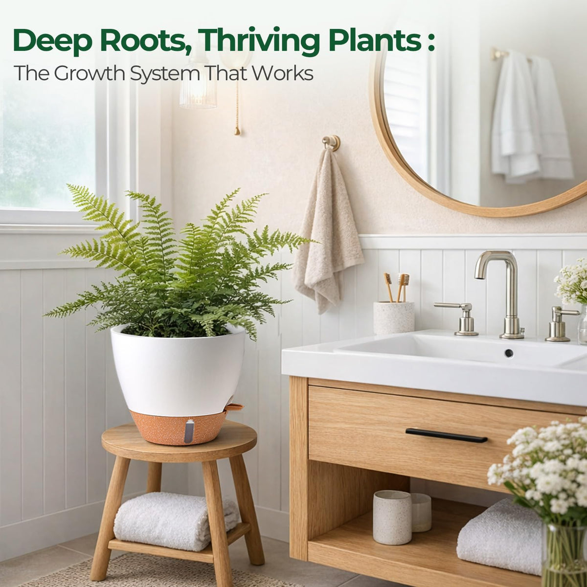 T4U mess-free care pot reduces daily watering chores