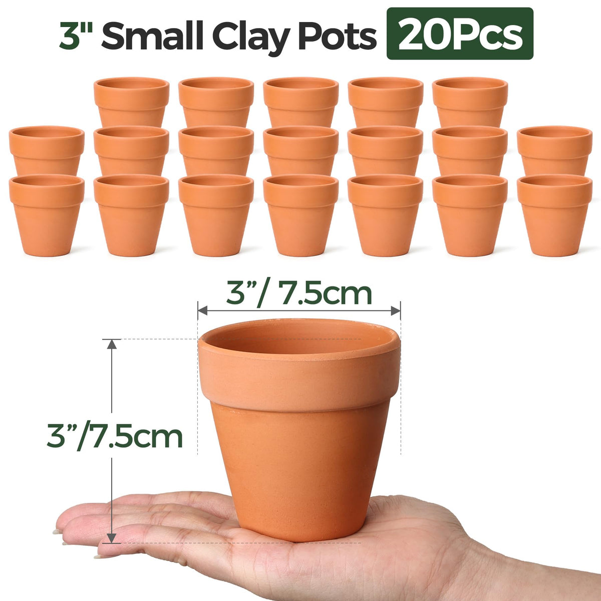T4U 3-inch succulent pot ready for small plants and home micro-gardens.
