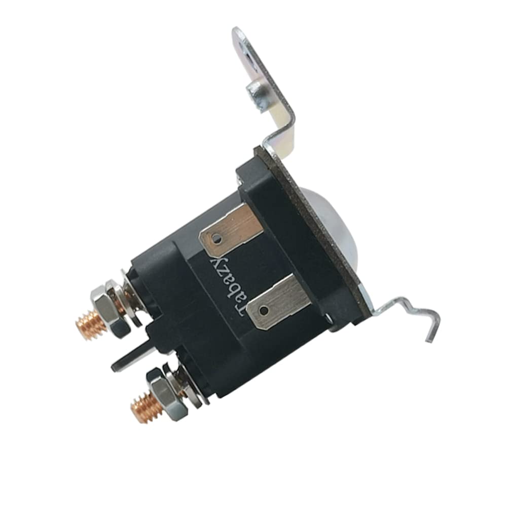 Tabazy starter solenoid installed on a riding mower for smooth starts