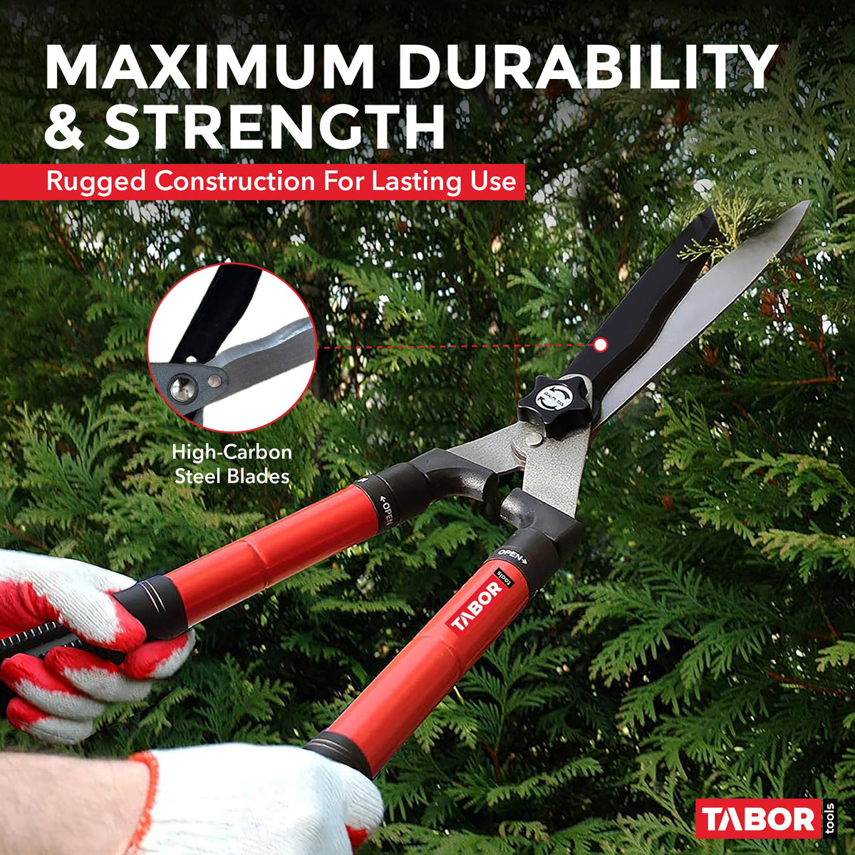 TABOR TOOLS B212A shock-absorb bumpers reduce vibration during trimming