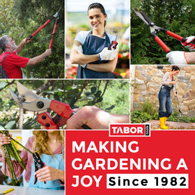 TABOR TOOLS GG22A in use pruning large branches safely
