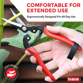 TABOR TOOLS K7A ideal for flower arranging and delicate pruning tasks.