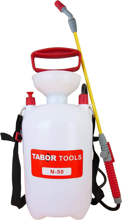 TABOR TOOLS 1.3 gallon sprayer for lawn and garden, portable design for easy spraying