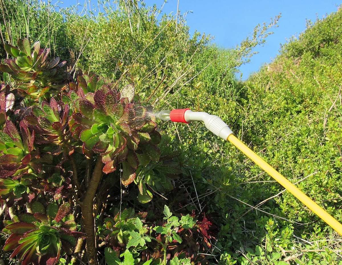 TABOR TOOLS pump-action sprayer delivers steady spray