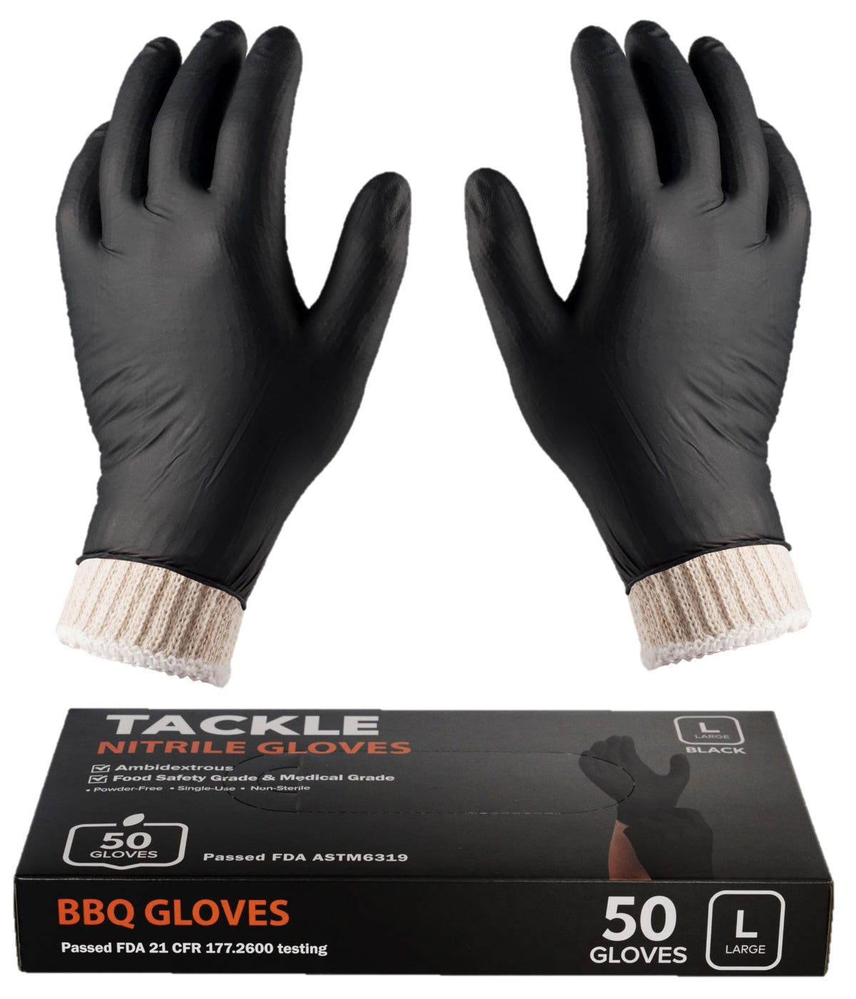 Tackleit BBQ gloves cotton liner collection shows layered protection for hot food prep