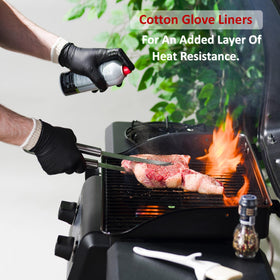 Tackleit gloves feature non-slip grip for secure handling of meats and utensils