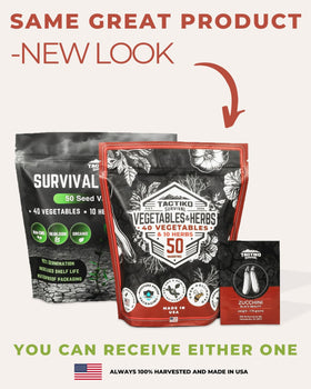 Tactiko Survival emergency seed vault for preparedness and long-term food resilience.