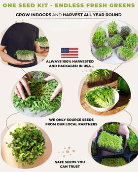 Tactiko Survival growing guide included to help with various growing methods.