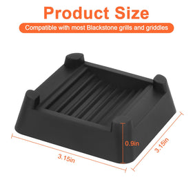TAEYONK base supports keep outdoor cooking surfaces flat.