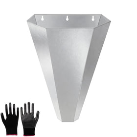 TAGEPUJIE Chicken Cone front view demonstrates a safe funnel design for humane handling.