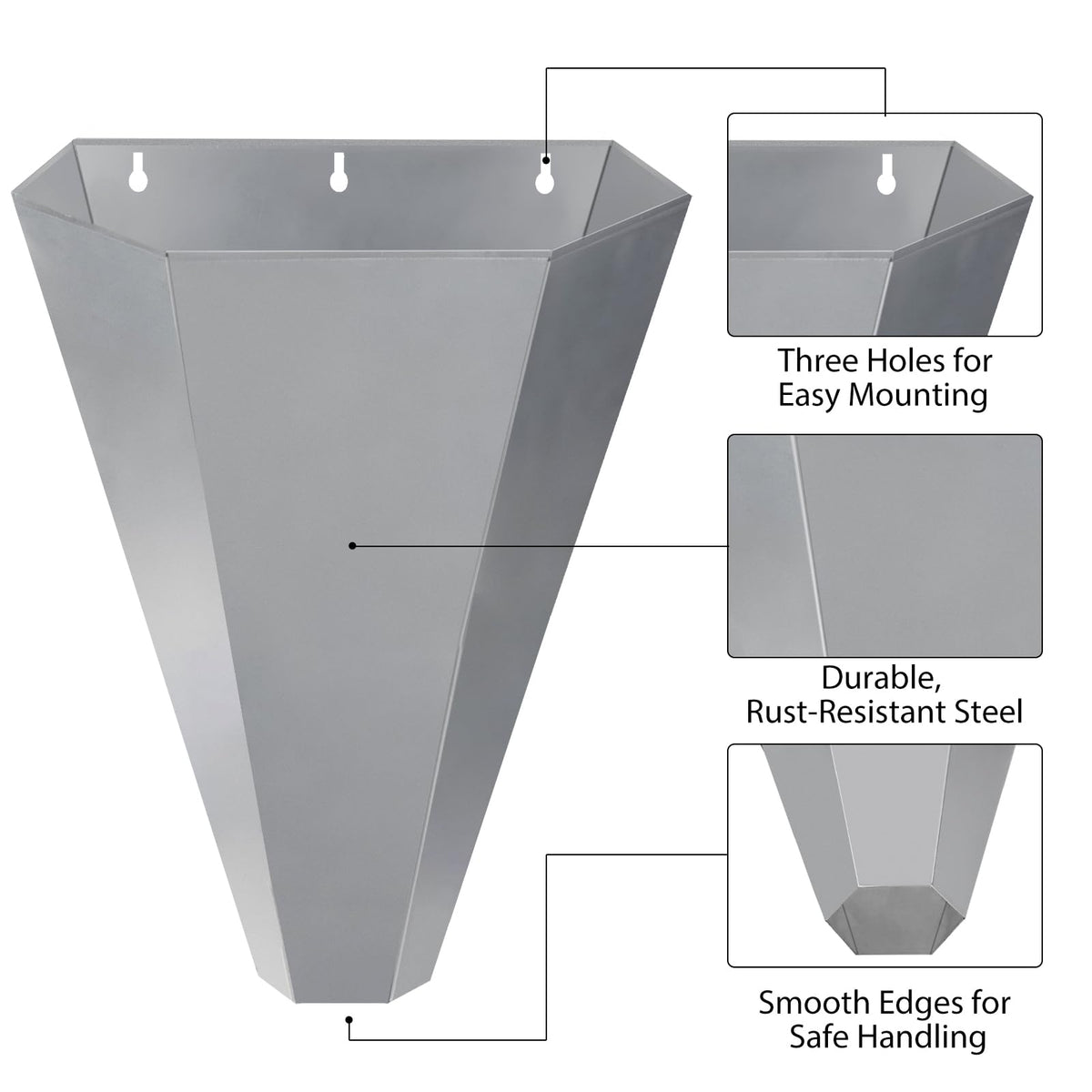 TAGEPUJIE chicken cone mounted on wall shows steady workspace.
