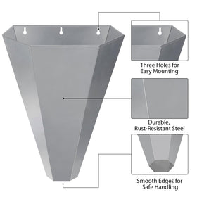 TAGEPUJIE chicken cone mounted on wall shows steady workspace.
