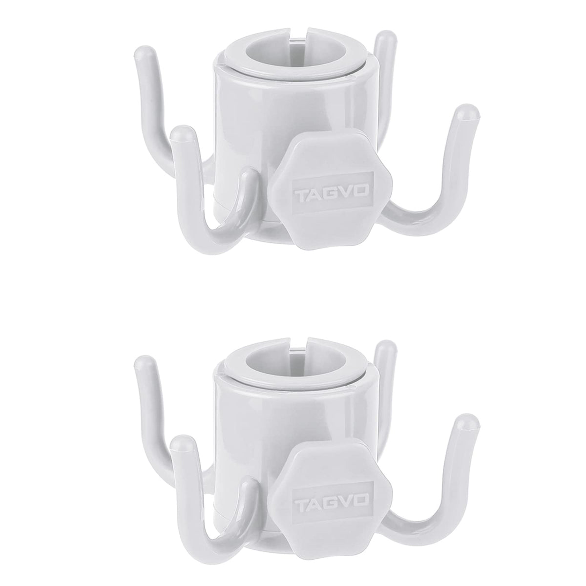TAGVO beach umbrella hook 2-pack holds towels and bags at the shore
