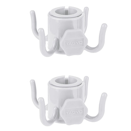TAGVO beach umbrella hook 2-pack holds towels and bags at the shore