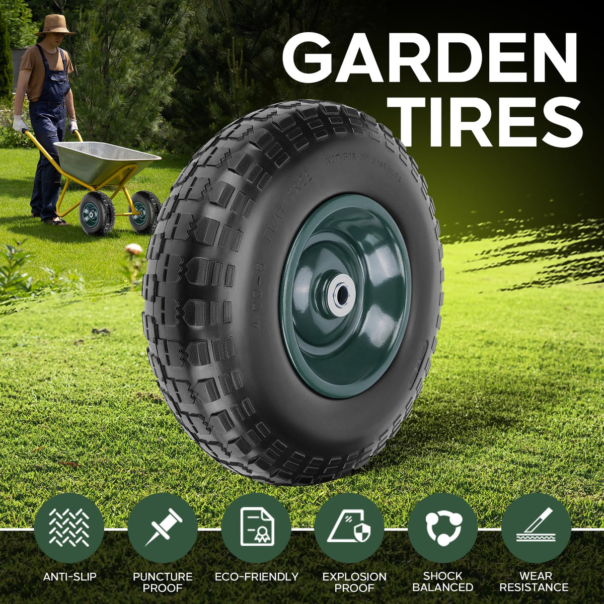 Taifa tread pattern provides enhanced grip and slip resistance