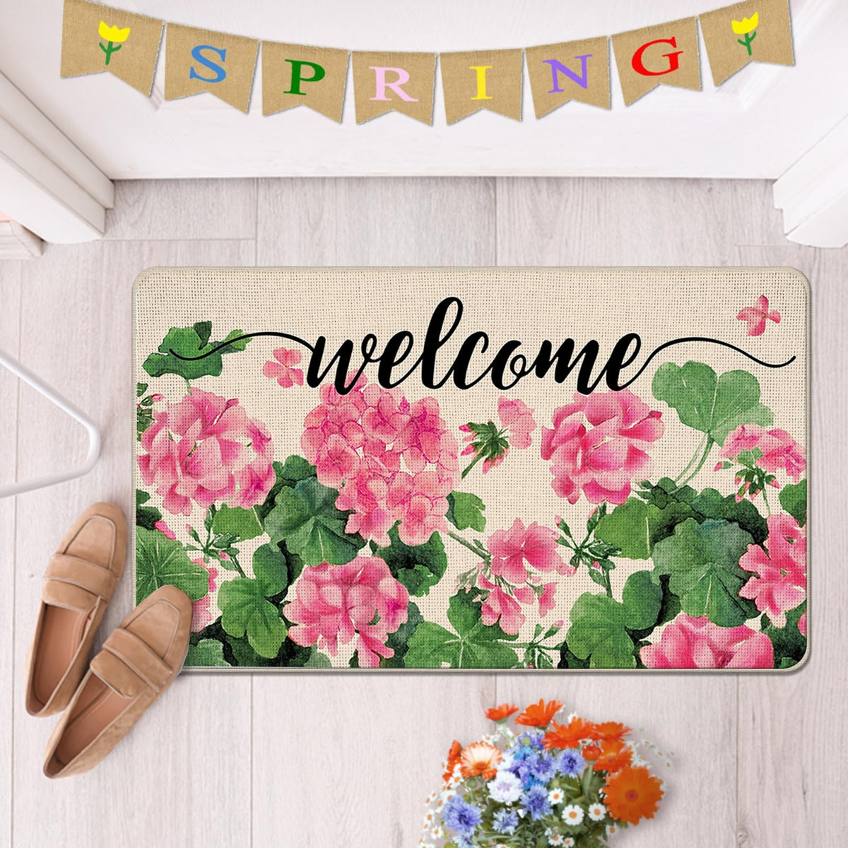 Tailus durable stain-resistant doormat stands up to daily dirt and moisture.