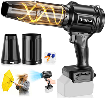 TAIRDA brushless cordless leaf blower body enables quick, one-handed yard cleanups