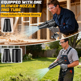 TAIRDA compatible with DeWalt 20V batteries for flexible power options