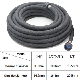 Taisia soaker hose waters garden bed at soil level for efficient root irrigation