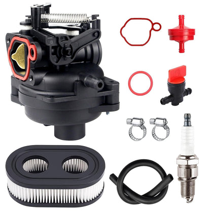 Taisouw 799584 carburetor kit assembly for Briggs and Stratton engines supports quick mower restoration.